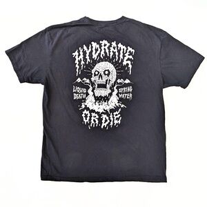 Men’s “Liquid Death” XXL Black Short Sleeve Graphic T-Shirt